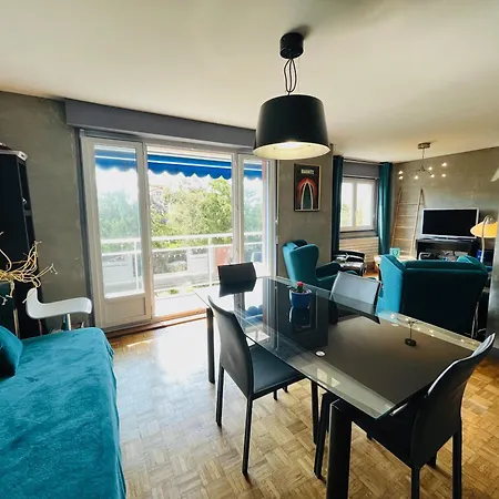 公寓 - Les Roses - Balcon 比亚里茨